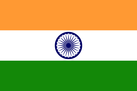 bandera de Índia