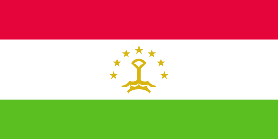 bandera de Tadjikistan