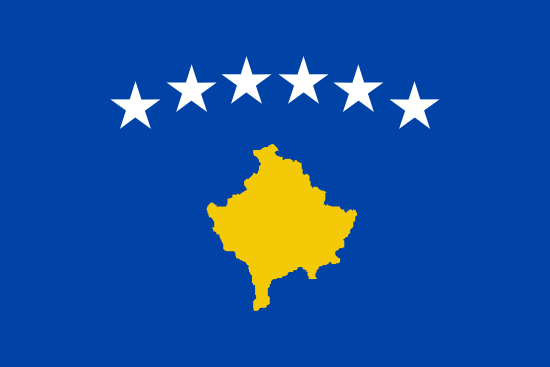bandera de Kosovo